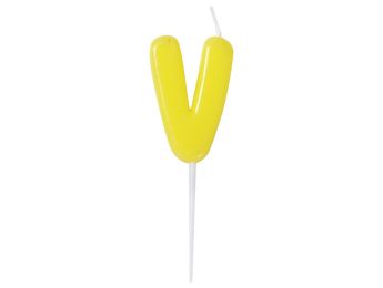 MINI BOUGIE LETTRE V