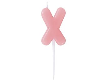 MINI BOUGIE LETTRE X