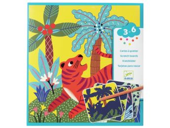 CARTES À GRATTER Grosses bêtes