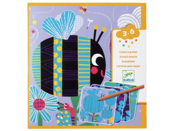 CARTES À GRATTER Toutes petites bêtes
