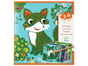 CARTES À GRATTER Petites bêtes