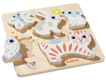 INLEGPUZZEL MAXI DIEREN Babydieren