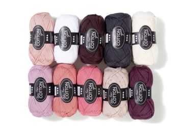 MAXI LOT PELOTES DE FIL COTON