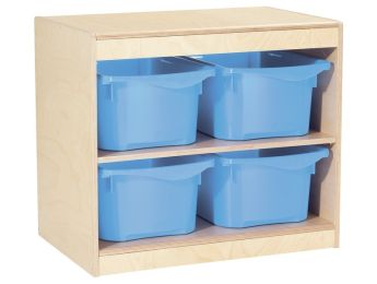 MÓVEL PARA ARRUMAÇÃO BABI Up 4 caixas – 1 prateleira