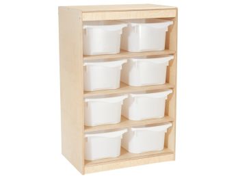 Stauraummöbel BABI Up 8 Behälter - 3 Regalbretter