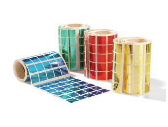 METALLIC STICKERS Grote vierkanten