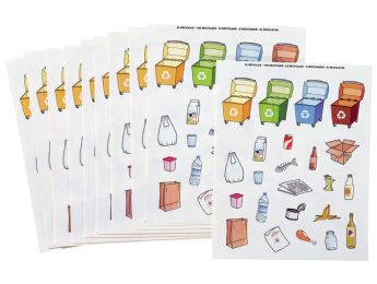 THEMATISCHE STICKERS Recycling