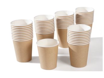 GOBELETS EN CARTON NATUREL 24 cl