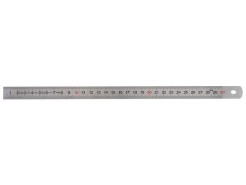 FLACHES LINEAL METALL 30 cm