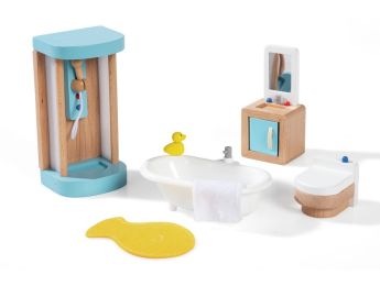 MÖBEL FÜR PUPPENHÄUSER Das Badezimmer