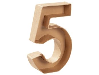 CHIFFRE CREUX À DÉCORER 5.0