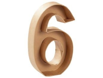 CHIFFRE CREUX À DÉCORER 6.0