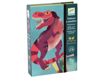TABLEAUX À MÉTALLISER Dinosaures