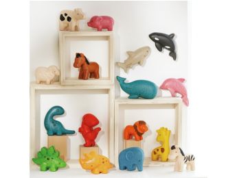 MAXI-TIERFIGURENSET IM ÖKO-DESIGN
