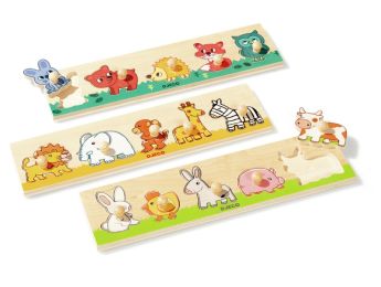 MAXISET INLEGPUZZELS DIEREN VAN DE WERELD