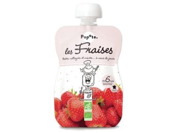 GOURDE MONOSAVEUR BIO Fraise - 120 g