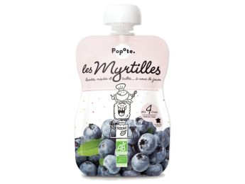 GOURDE MONOSAVEUR BIO Myrtille - 120 g