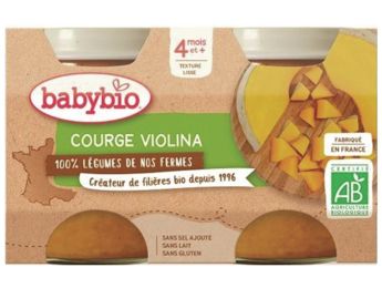 PETITS POTS BIO Courge - 2 x 130 g