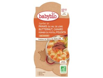 Panais, butternut, canard et polenta - 2 x 200 g