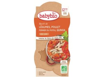 Mijoté de légumes, poulet et quinoa au cumin - 2 x 200 g