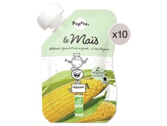 MAXI LOT GOURDES MONOSAVEUR BIO - Maïs 10 x 120 g