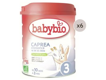 MAXI LOT LAIT DE CHÈVRE CAPREA 3 CROISSANCE - 6 x 800 g