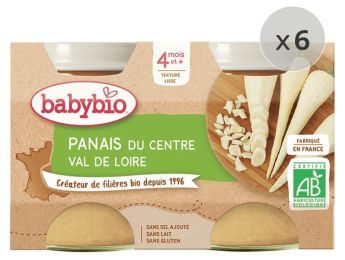 MAXI LOT PETITS POTS BIO Panais - 12 x 130 g