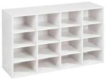 GEMELAMINEERD MEUBEL H: 81 cm - L: 139 cm 12 plankjes