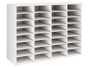 GEMELAMINEERD MEUBEL H: 102 cm - L: 139 cm 28 plankjes