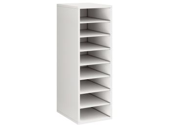GEMELAMINEERD MEUBEL H: 102 cm - L: 36 cm 7 plankjes