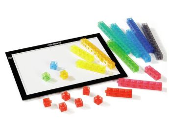 MAXI LOT TABLE LUMINEUSE ET CUBES BASE 10