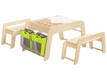MULTI-ACTIVITEITENTAFEL Creativ Speciaal zintuiglijk + 2 banken
