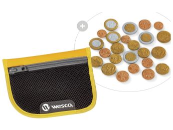 PORTE-MONNAIE AVEC PIÈCES pour poupée