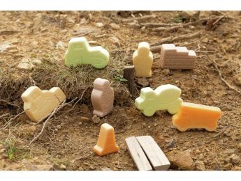 MINI MUNDO DE PEDRA A construção