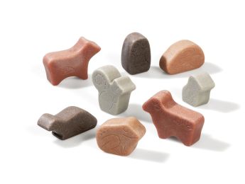 MINI MONDE EN PIERRE Animaux de la forêt