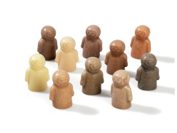 STENEN FIGUURTJES Kinderen van de wereld