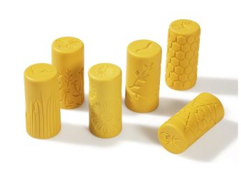 ROULEAUX À EMPREINTES Dans le jardin