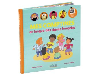 LIVRE MES COMPTINES EN LANGUE DES SIGNES FRANÇAISE