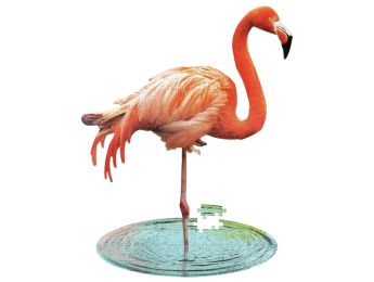 PUZZLE I AM LIL Flamant rose