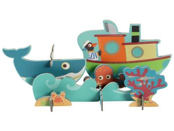 PUZZLE 3D 2-EN-1 L'océan