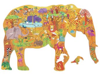 SILHOUETTE-PUZZLES Dschungel
