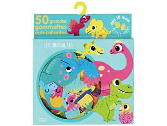 ULTRA-GROSSE THEMATISCHE STICKER Dinosaurier