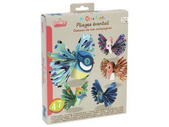 KIT CRÉATIF PLIAGE Oiseaux du jardin