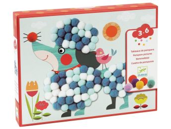 KIT CRÉATIF POMPONS Chiens