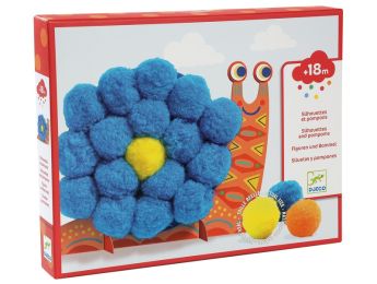 KIT CRÉATIF POMPONS Animaux tout doux