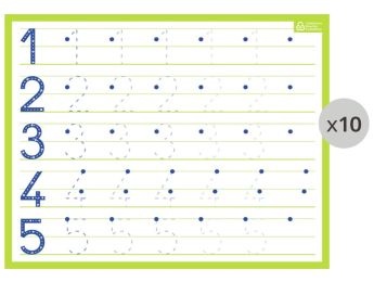 WRITING BOARD MAXI PACK Numbers