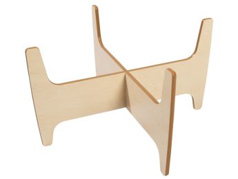 Beingestell aus Holz für Forschertisch