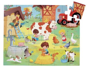 PUZZELKOFFERTJE Een dagje op de boerderij