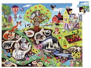 PUZZLE GÉANT ÉCO-CONÇU Dans la campagne