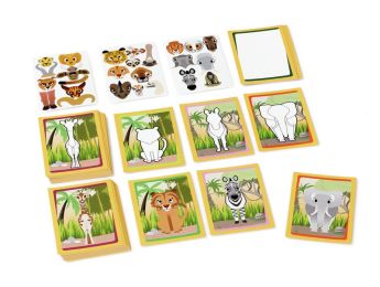 JEU MISTIGRUE À PERSONNALISER Animaux sauvages